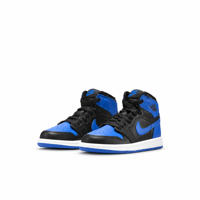 Little Kid's Air Jordan 1 Retro High OG Royal Black/Royal-White FD1412-005