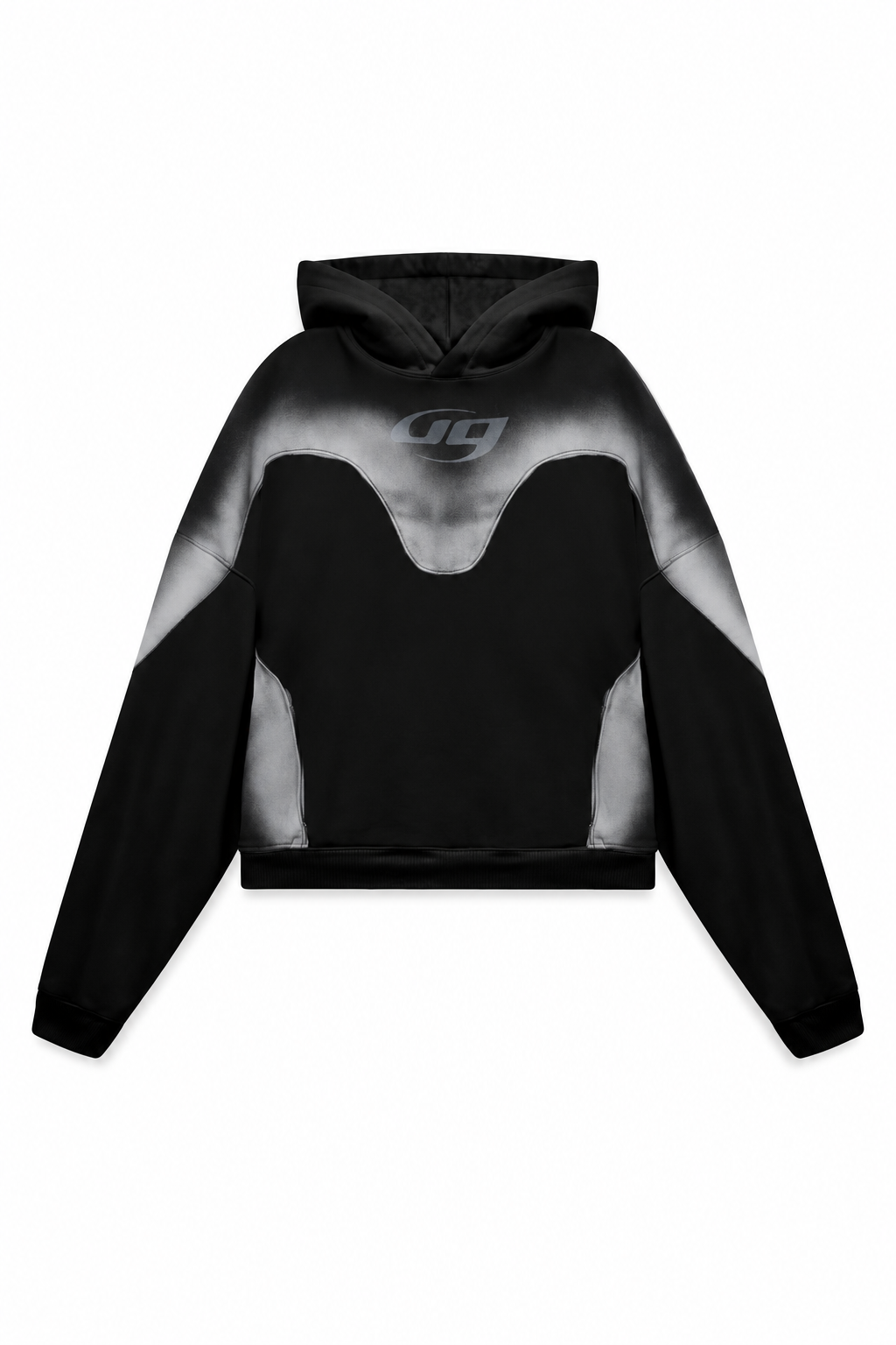 Men's Undergold Act 1 UG Boxy Fit Hoodie Sandblast Black act1ughdy-blk