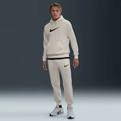 Men's Nike Sportswear Club Fleece Joggers - Sail/Sail/(Black) 2