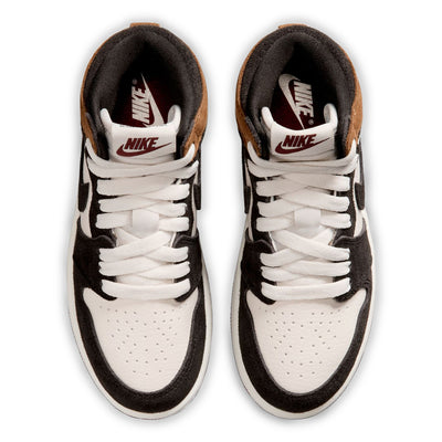 Air Jordan 1 Retro High OG Little Kid's Love Letter Shadow Brown/Shadow Brown-Soft Pearl-Light British Tan-Team Red FD1412-201