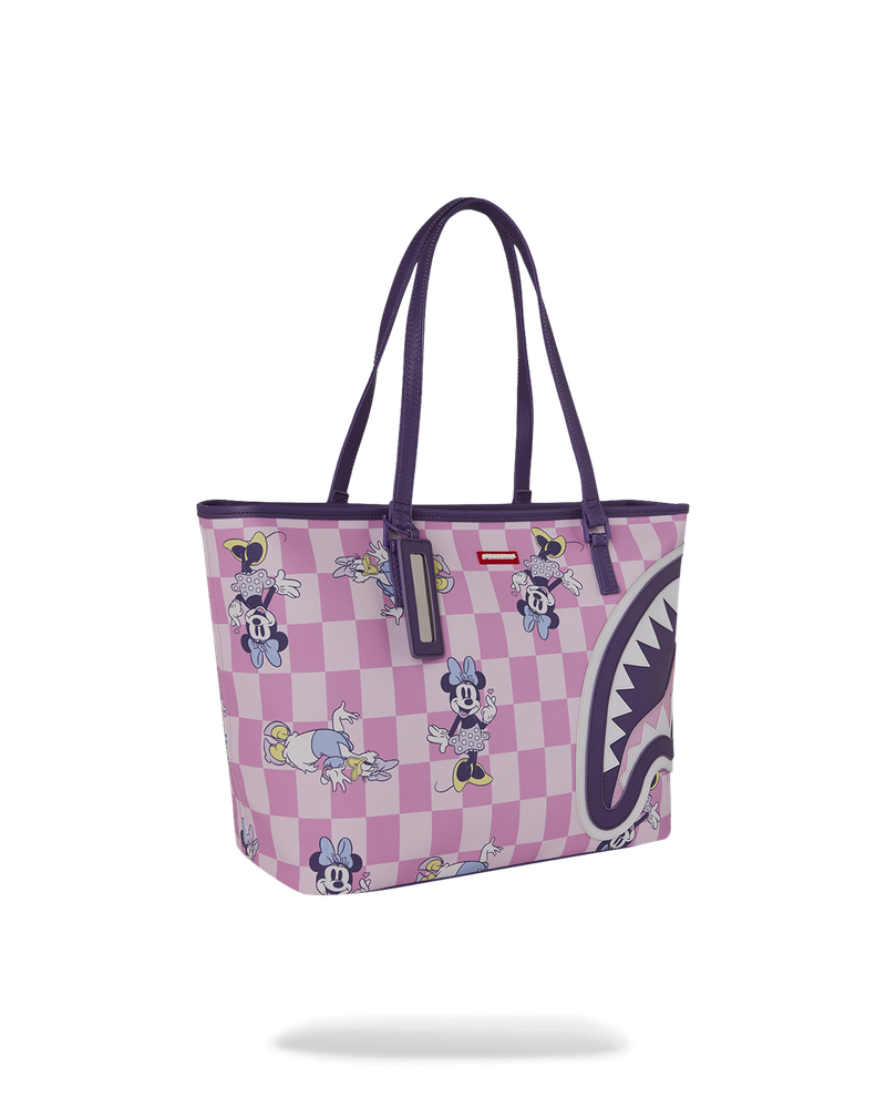 Sprayground Disney Minnie And Daisy Checkers Tote