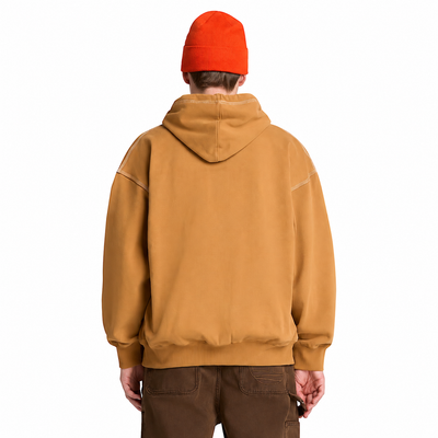 Men's Timberland Iconic Full-Zip Hoodie Wheat tbc0yhb0p47
