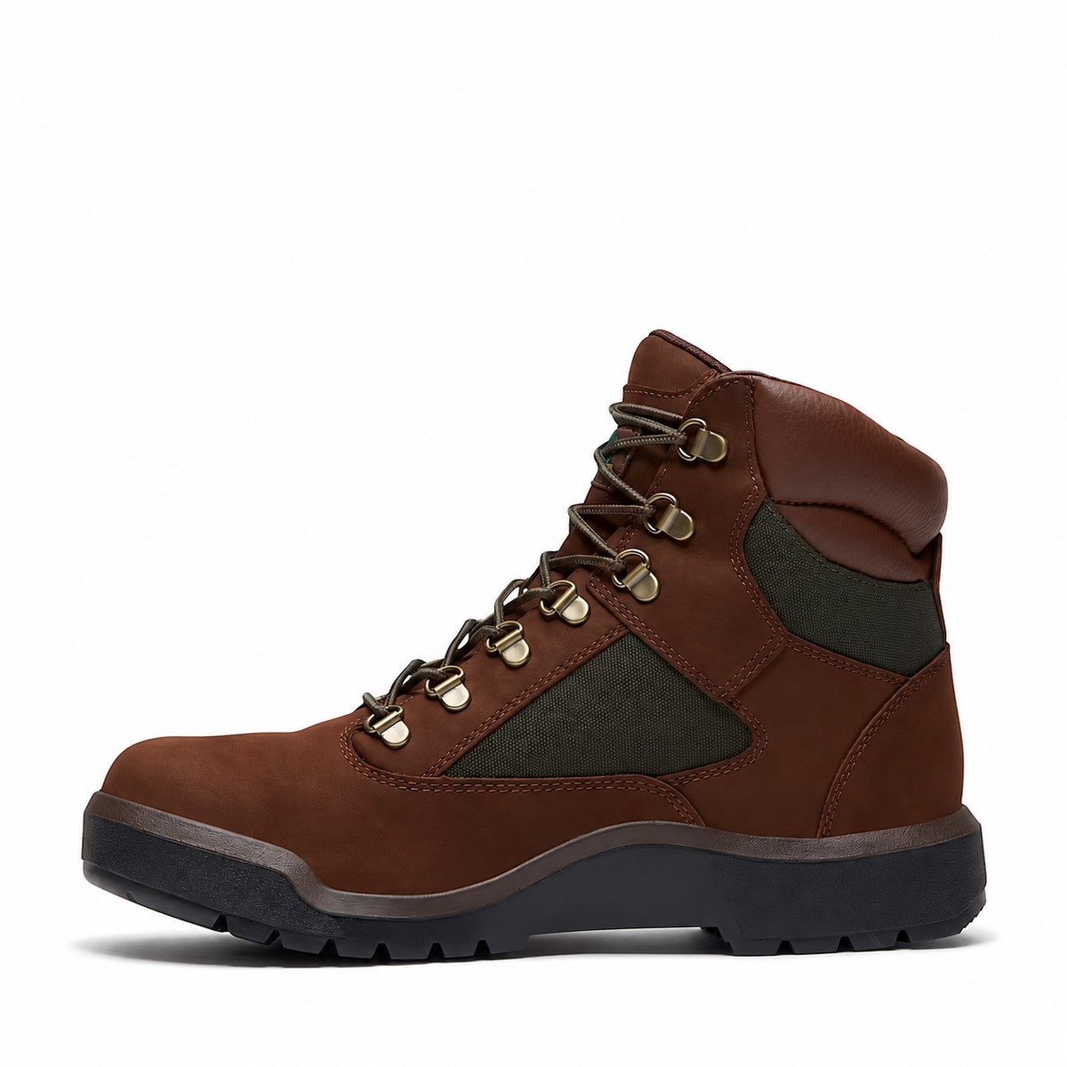 Men's Timberland Waterproof Mid Field Boot Dark Brown Nubuck tb0a5rvsw07