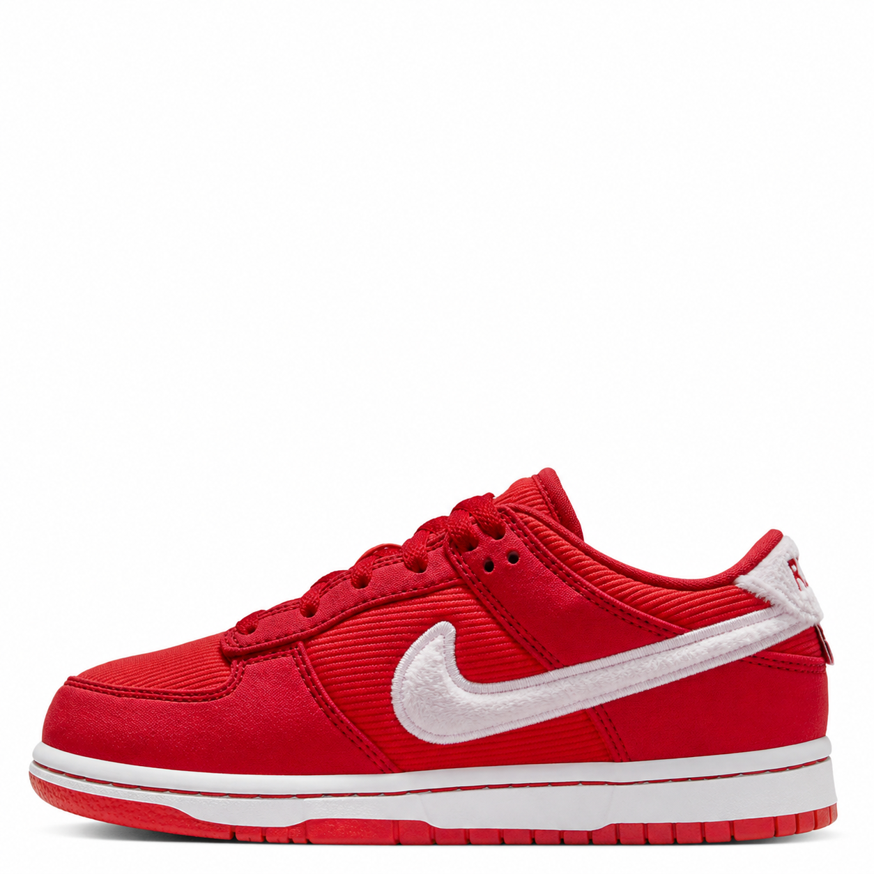 Little Kid's Nike Dunk Low Fire Red/Pink Foam FZ3549-612