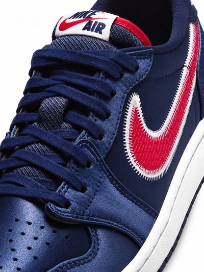 Men's Air Jordan 1 Retro Low OG Howard  College Navy/White/University Red IX8478-410