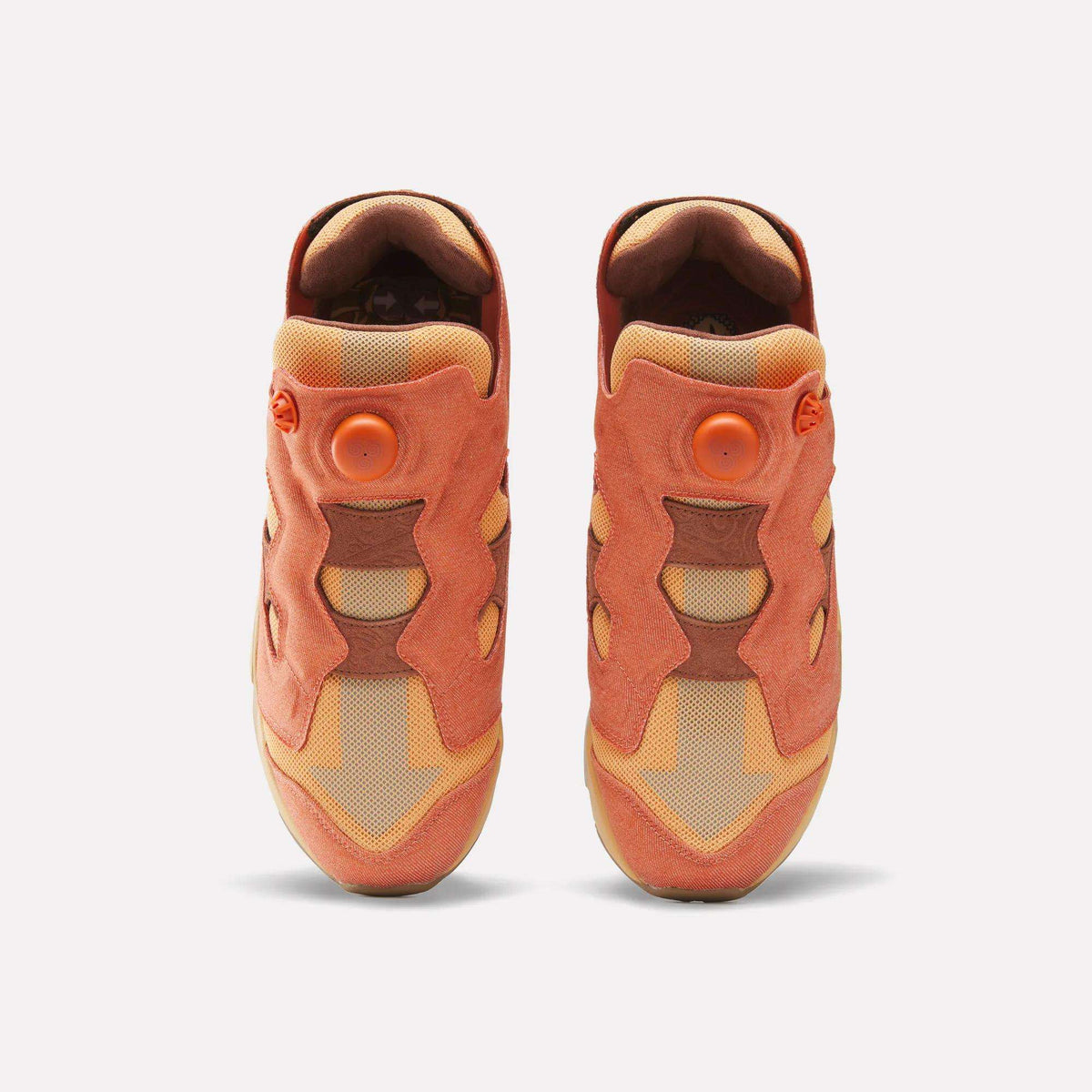 Men's Reebok x Avatar Instapump Fury 94 Shoes Orange/Yellow/Beige 100266848