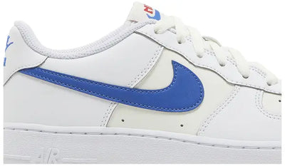Big Kid's Nike Air Force 1 White Game/Royal Gum DX5805-179