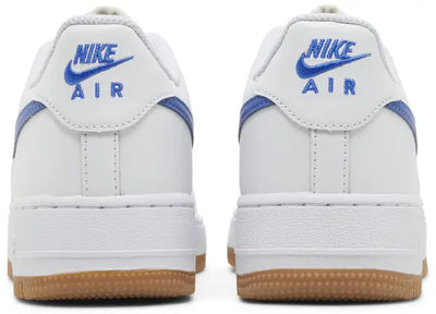 Big Kid's Nike Air Force 1 White Game/Royal Gum DX5805-179