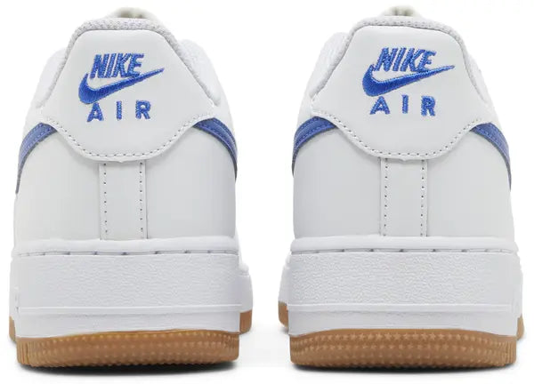 Big Kid's Nike Air Force 1 White Game/Royal Gum DX5805-179