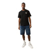 True Religion Men's Mixed Font World Tour Tee - Black