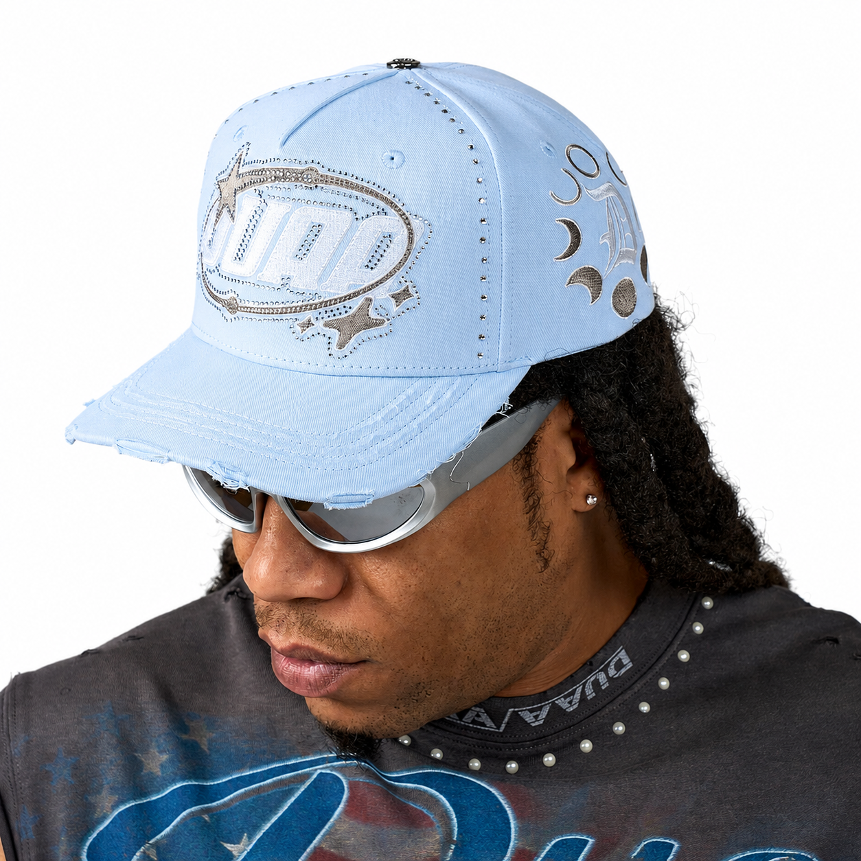 Men's Duaa Breeze Blue Snapback Hat breezehat-blue