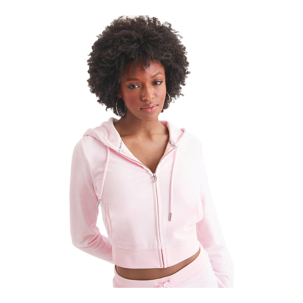 Juicy Couture Women's OG Big Bling Velour Hoodie 5