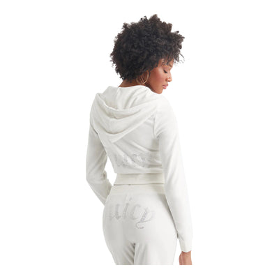 Juicy Couture Women's OG Big Bling Velour Hoodie 1