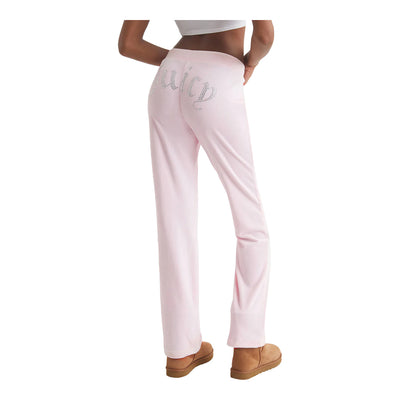 Juicy Couture Women's OG Big Bling Velour Track Pants 3