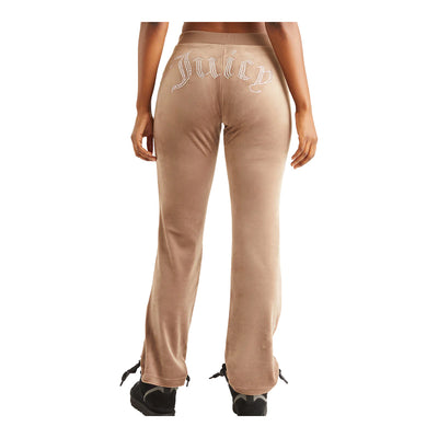 Juicy Couture Women's OG Big Bling Velour Track Pants 4