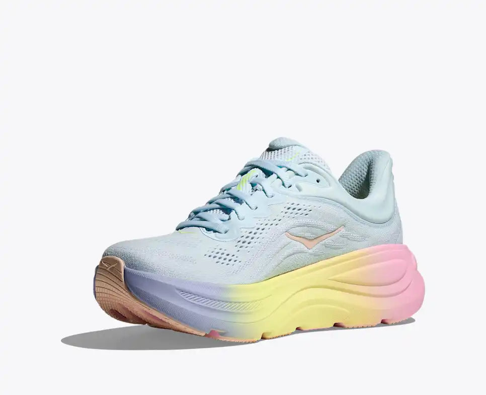 Women's Hoka Bondi 9 Glimmering Blue/Overcast 1162012-gngb