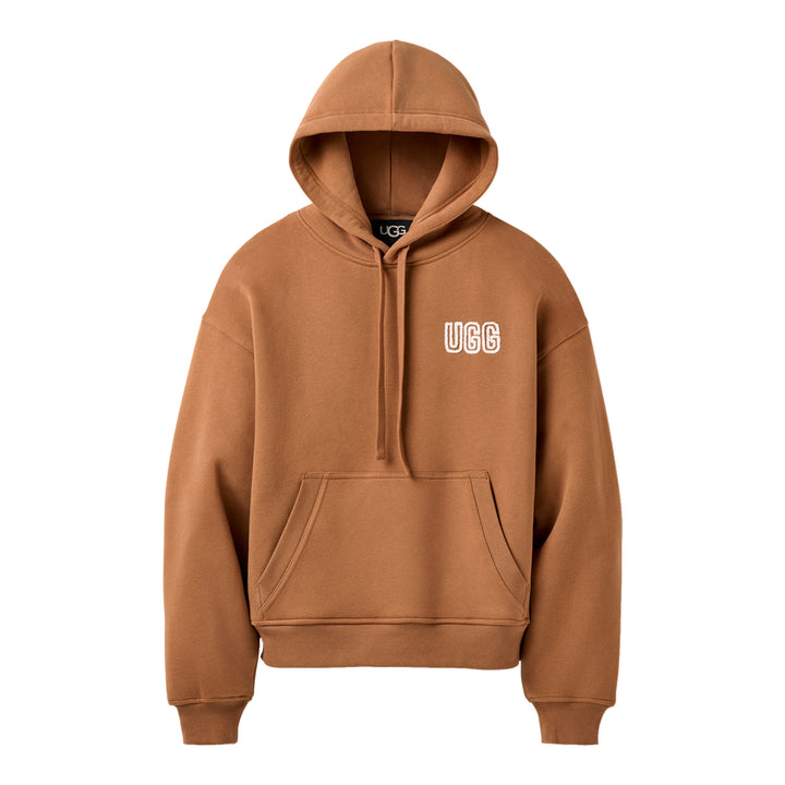 UGG Women's Logo Hoodie - Chestnut 1