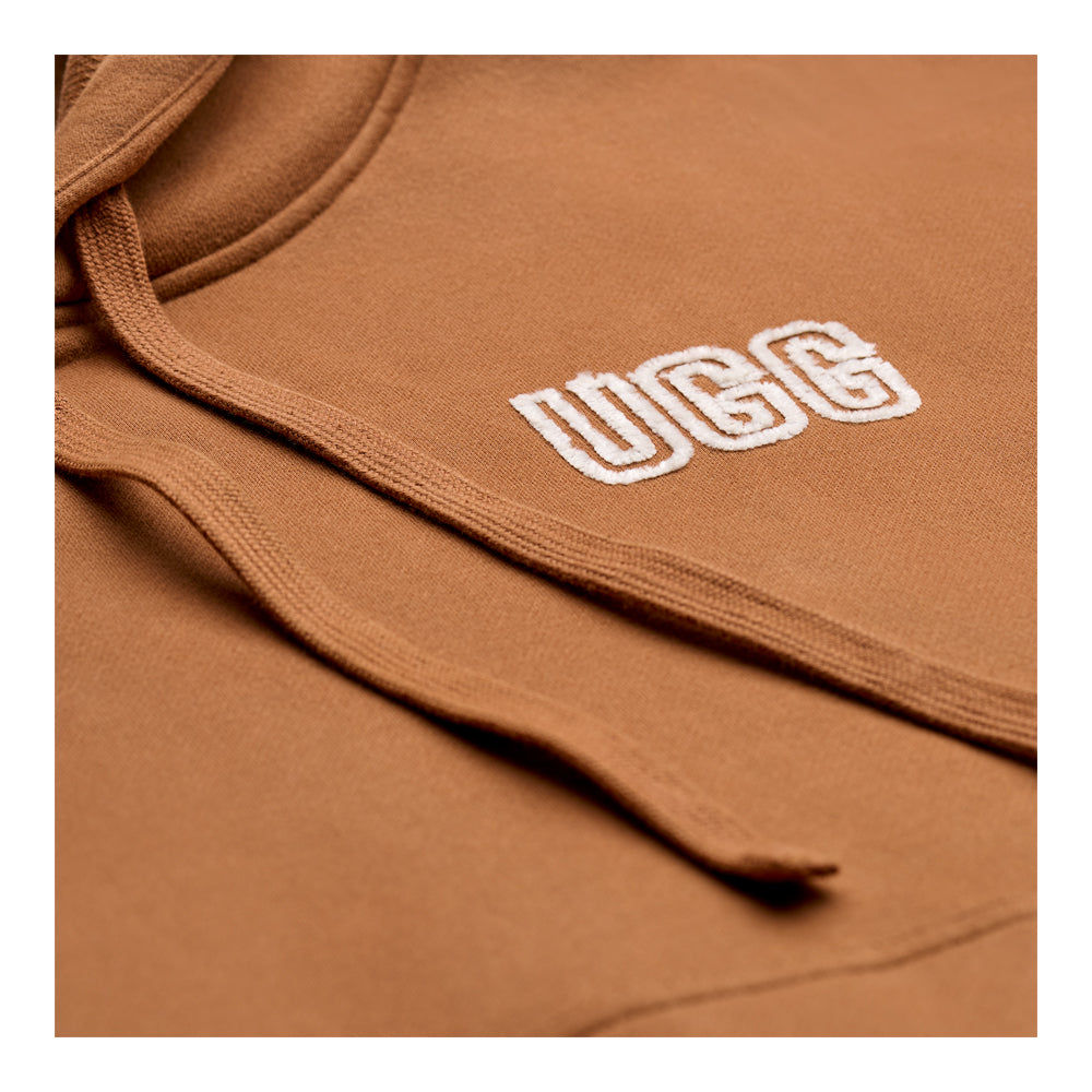 UGG Women's Logo Hoodie - Chestnut 3