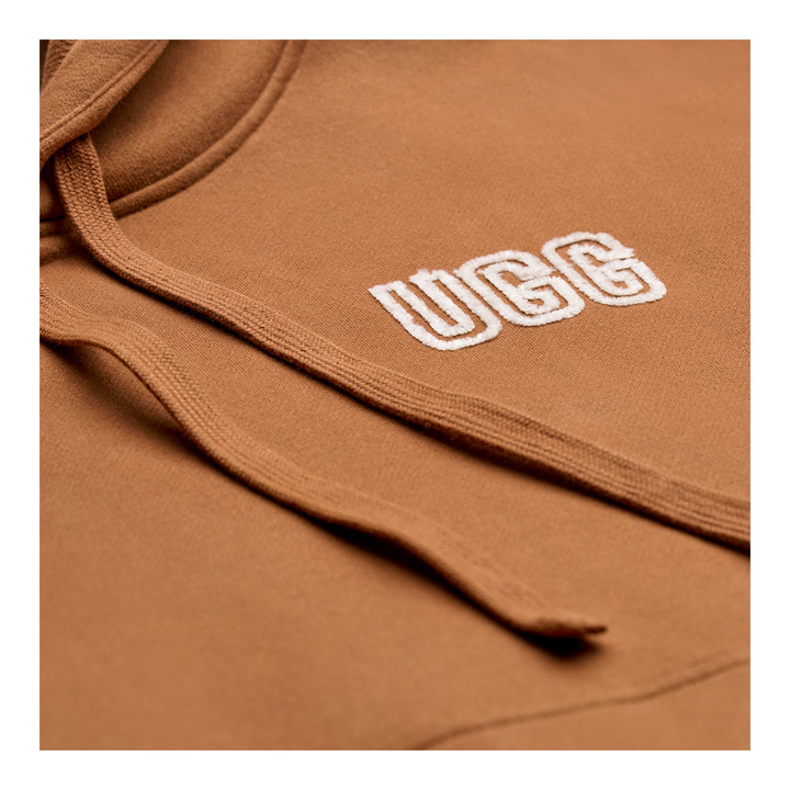 UGG Women's Logo Hoodie - Chestnut 3