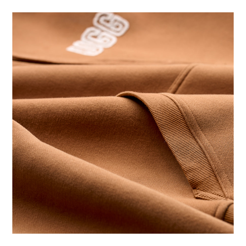 UGG Women's Logo Hoodie - Chestnut 4