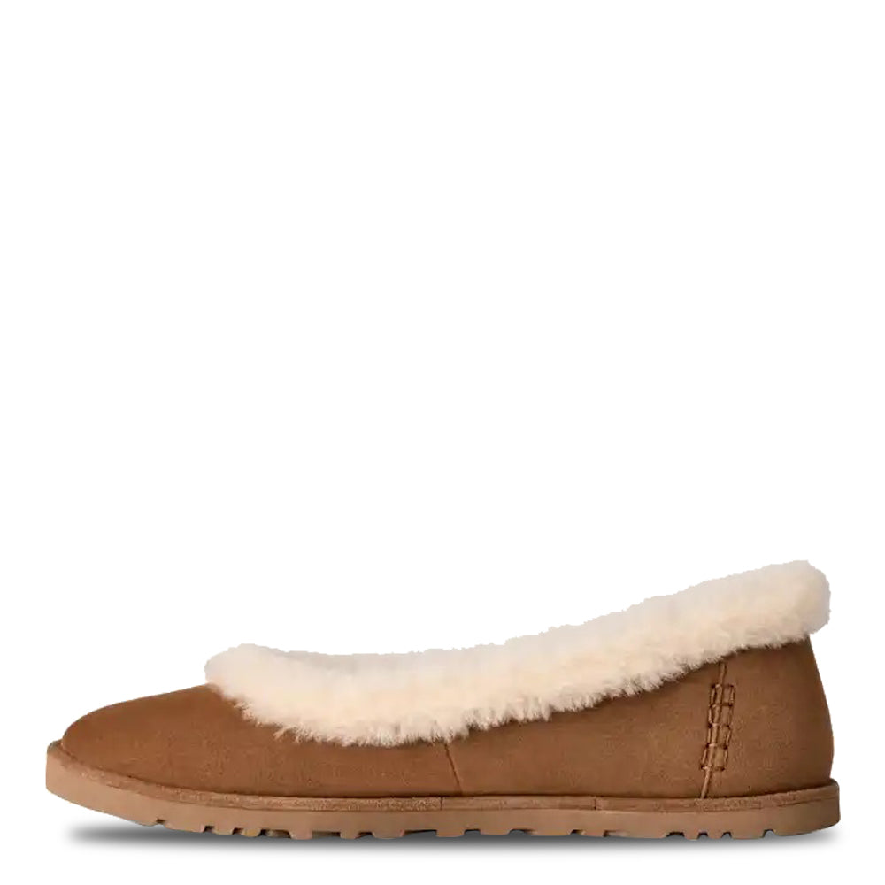 UGG Zora Ballet Flat Women's Slippers - Chestnut
