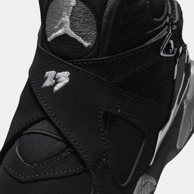Little Kids Air Jordan 8 Retro Chrome Black/Chrome 305369-007