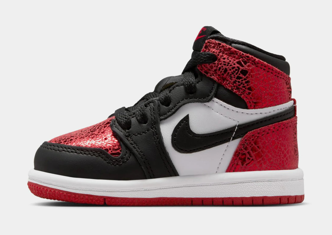 Air Jordan 1 Retro High OG Toddler Sneakers - Ruby