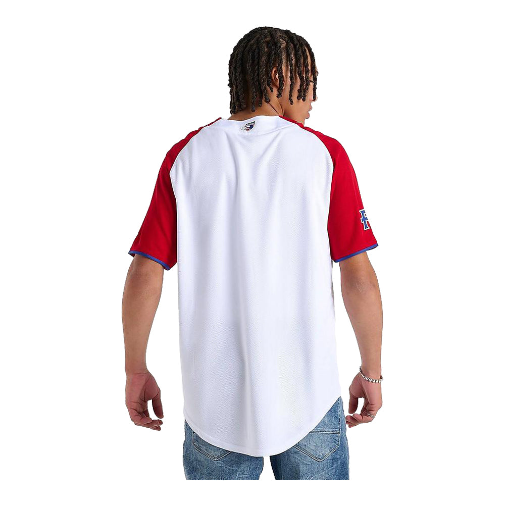New Era Men's Puerto Rico Home Authentic Baseball Jersey 4
