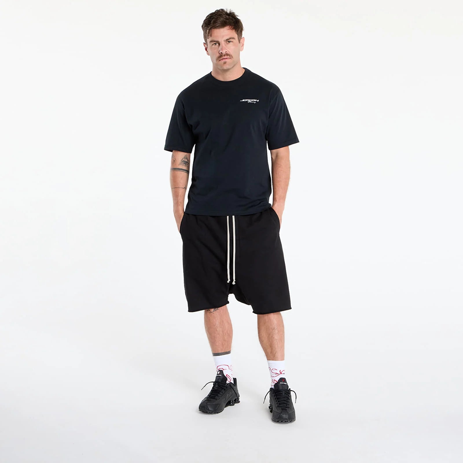 Men's Jordan Pix Crew Graphic T-Shirt 4