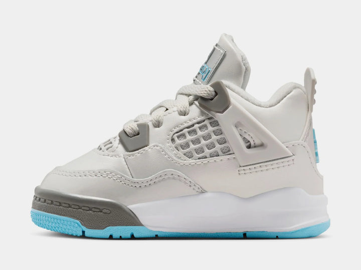 Air Jordan 4 Retro Toddler Sneakers - Blue Chill