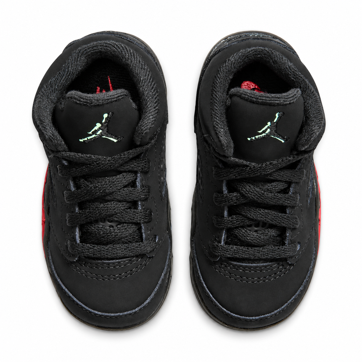 Toddler Air Jordan 5 Retro Halloween Black/Picante Red/Glow N The Dark HQ7981-001
