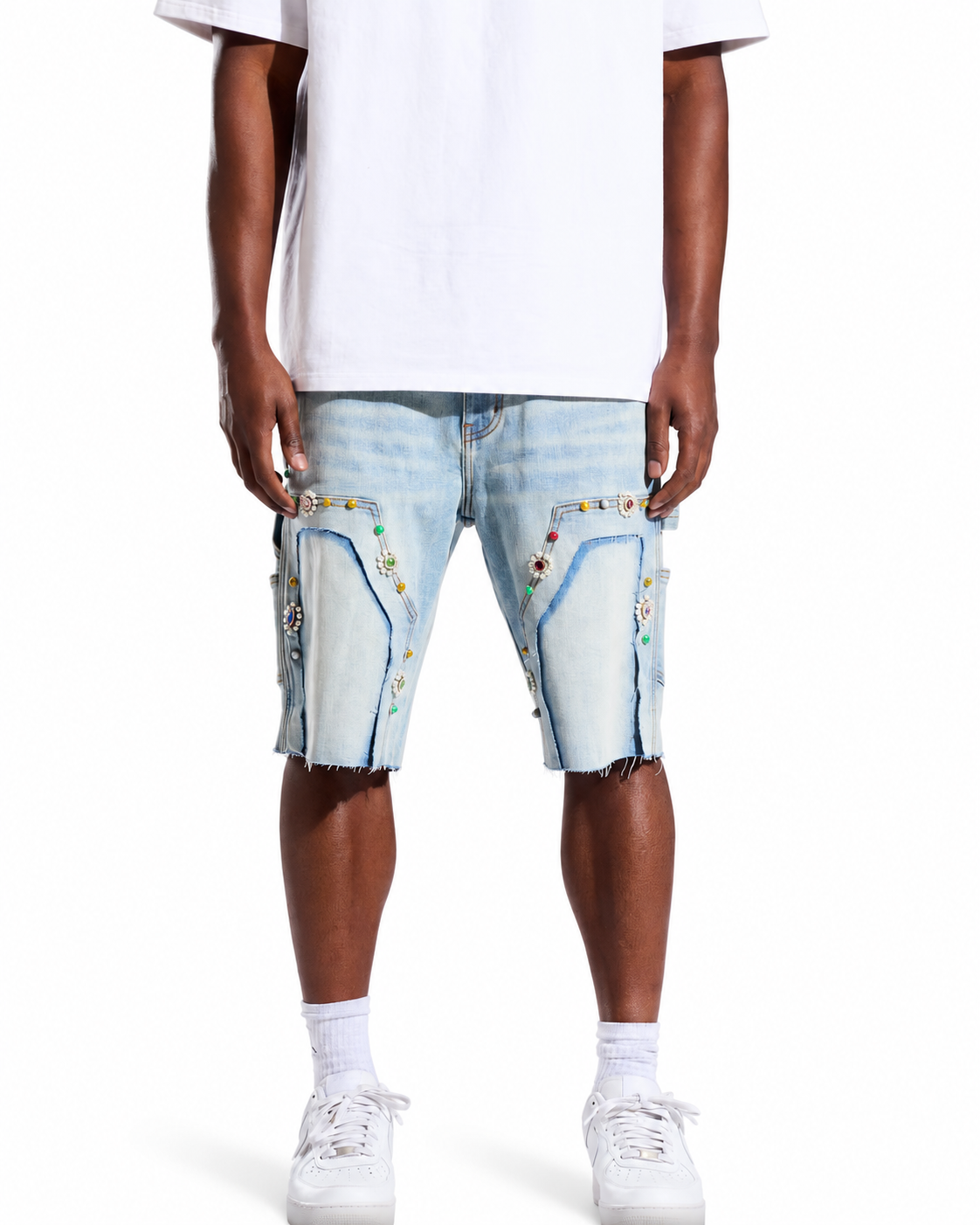 Men's Crysp Denim Lotus Wash Blue CRY-SUM26-020-BLUE