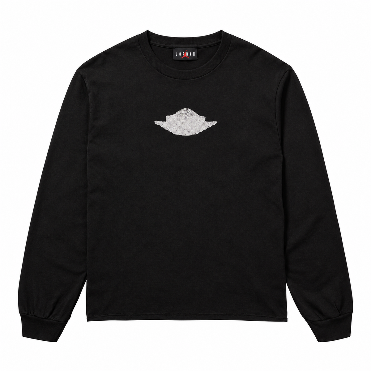 Men's Jordan x Neighborhood Black Cat LS T-Shirt Black IW4140-010