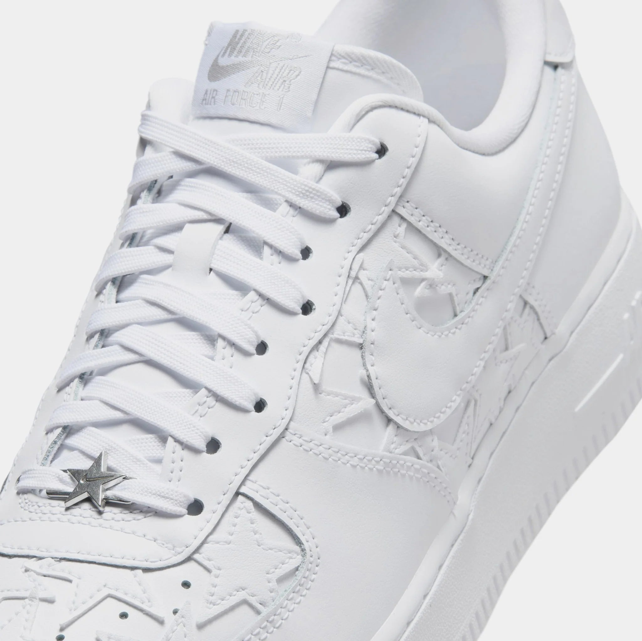 Men's Nike Air Force 1 `07 Stars White/White/Metallic Silver IM5750-100