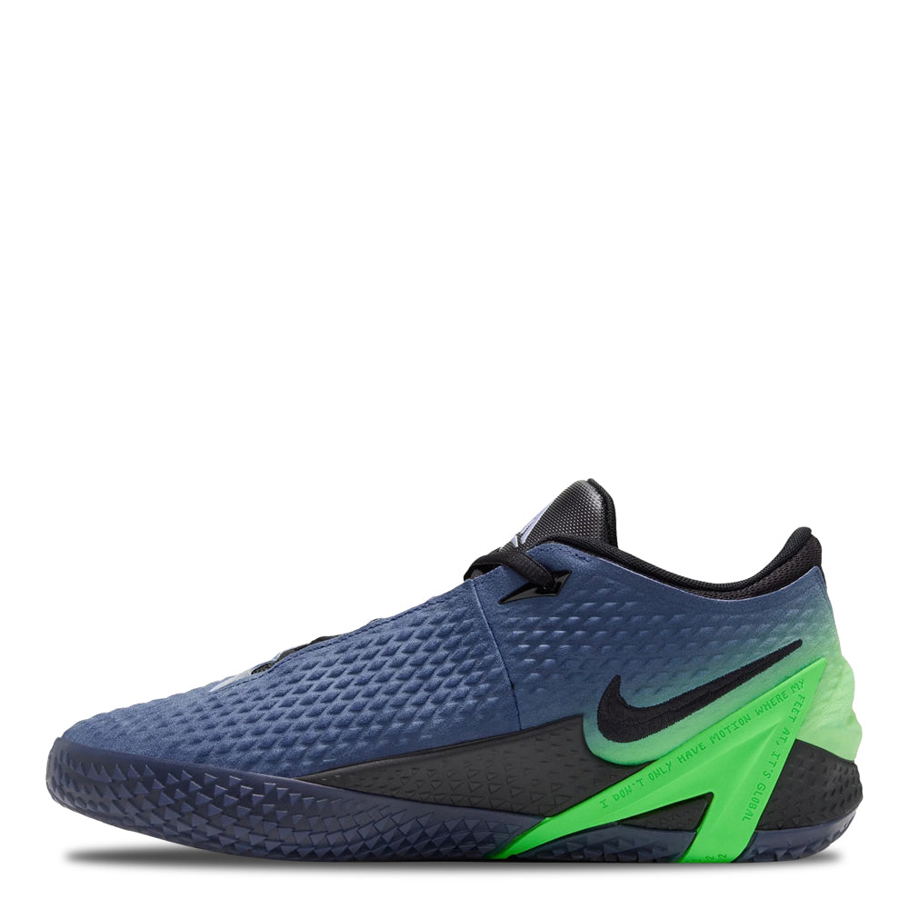 Men's Nike Ja 4 Nightmare Obsidian/Black/Voltage Green/Metallic Silver IM4135-405