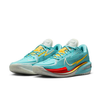 Men's Nike GT Cut Titan x Dylan Harper Bleached Aqua/Cashmere/Sport Gold/Chile Red/Metallic Silver/Glacier Blue IU0779-400