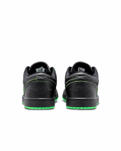 Men's Air Jordan 1 Low SE Black/Scream Green/Dark Smoke Grey/Black  IQ5494-001