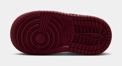 Air Jordan 1 Retro High OG Toddler's Love Letter Shadow Brown/Shadow Brown-Soft Pearl-Light British Tan-Team Red FD1413-201