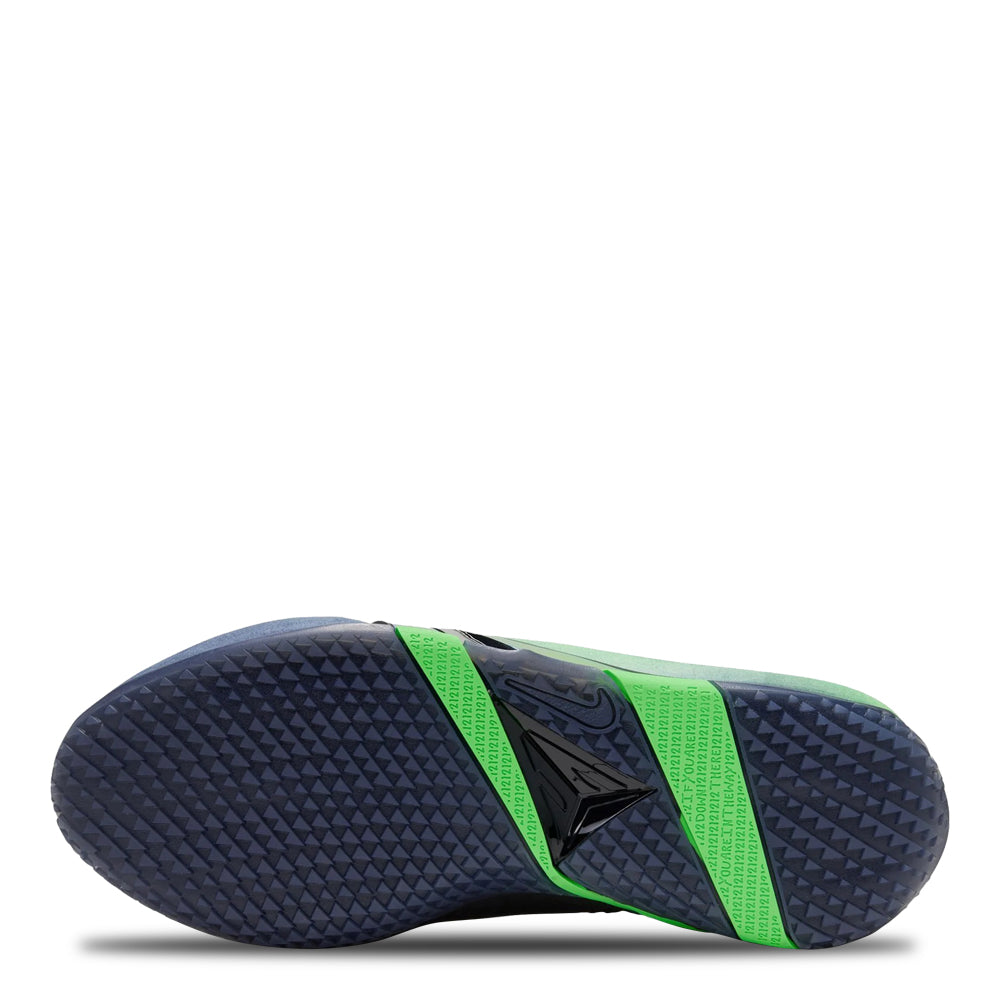 Men's Nike Ja 4 Nightmare Obsidian/Black/Voltage Green/Metallic Silver IM4135-405
