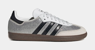 Women's Adidas Samba OG Crystal White / Core White / Silver Metallic IH9055