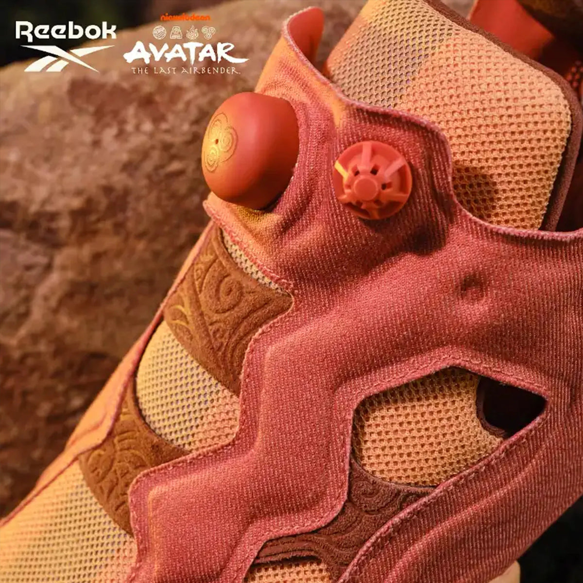 Men's Reebok x Avatar Instapump Fury 94 Shoes Orange/Yellow/Beige 100266848
