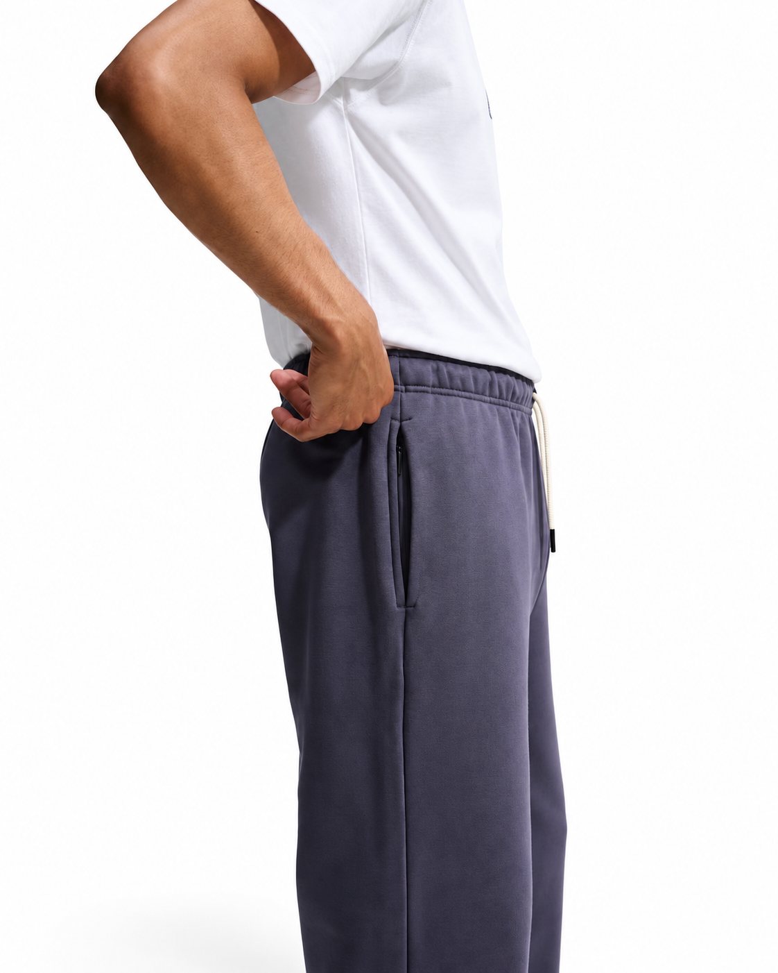 Nike Standard Issue Therma-FIT Brushed Open-Hem Basketball Pants Gridiron/Pale Ivory IM6333-013