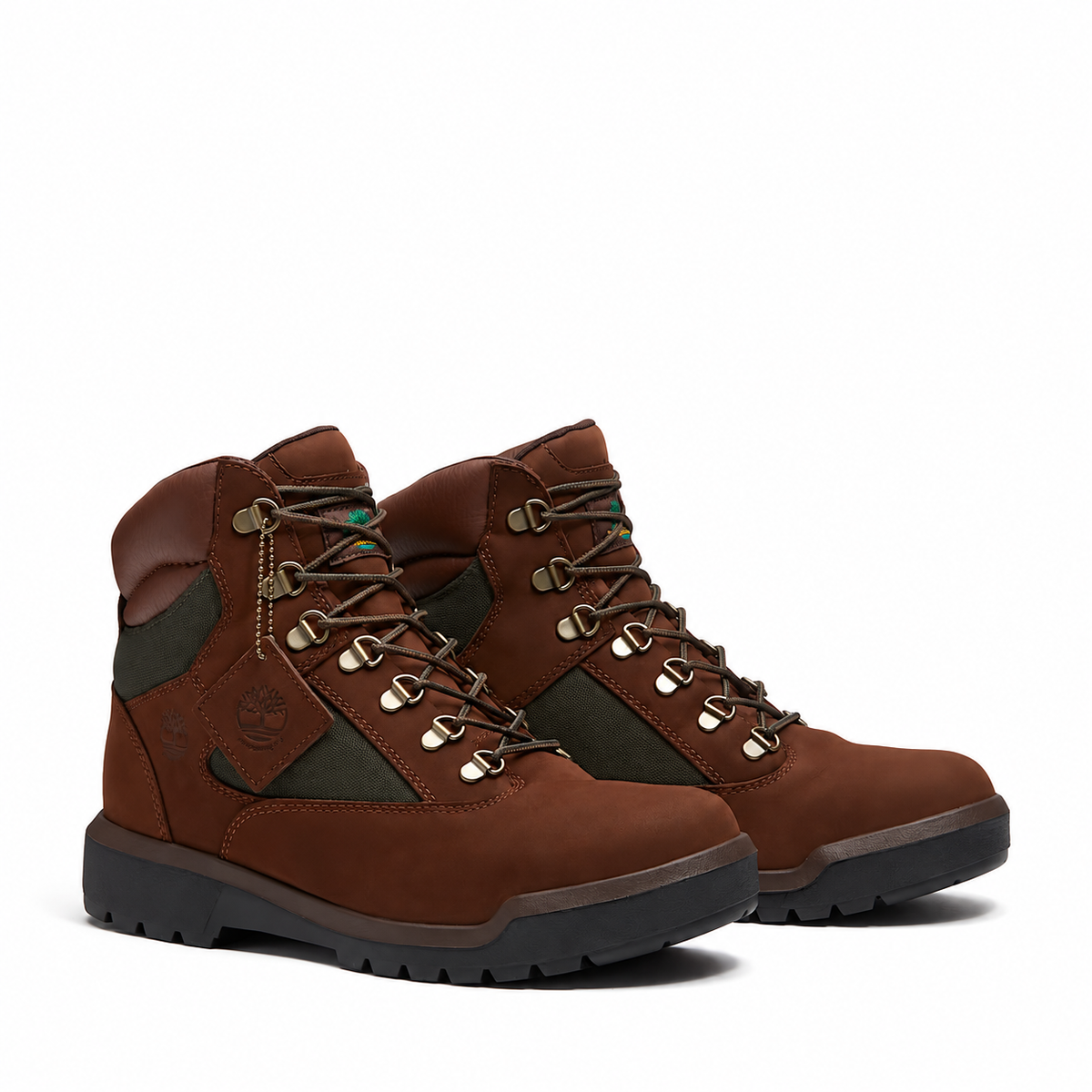 Men's Timberland Waterproof Mid Field Boot Dark Brown Nubuck tb0a5rvsw07