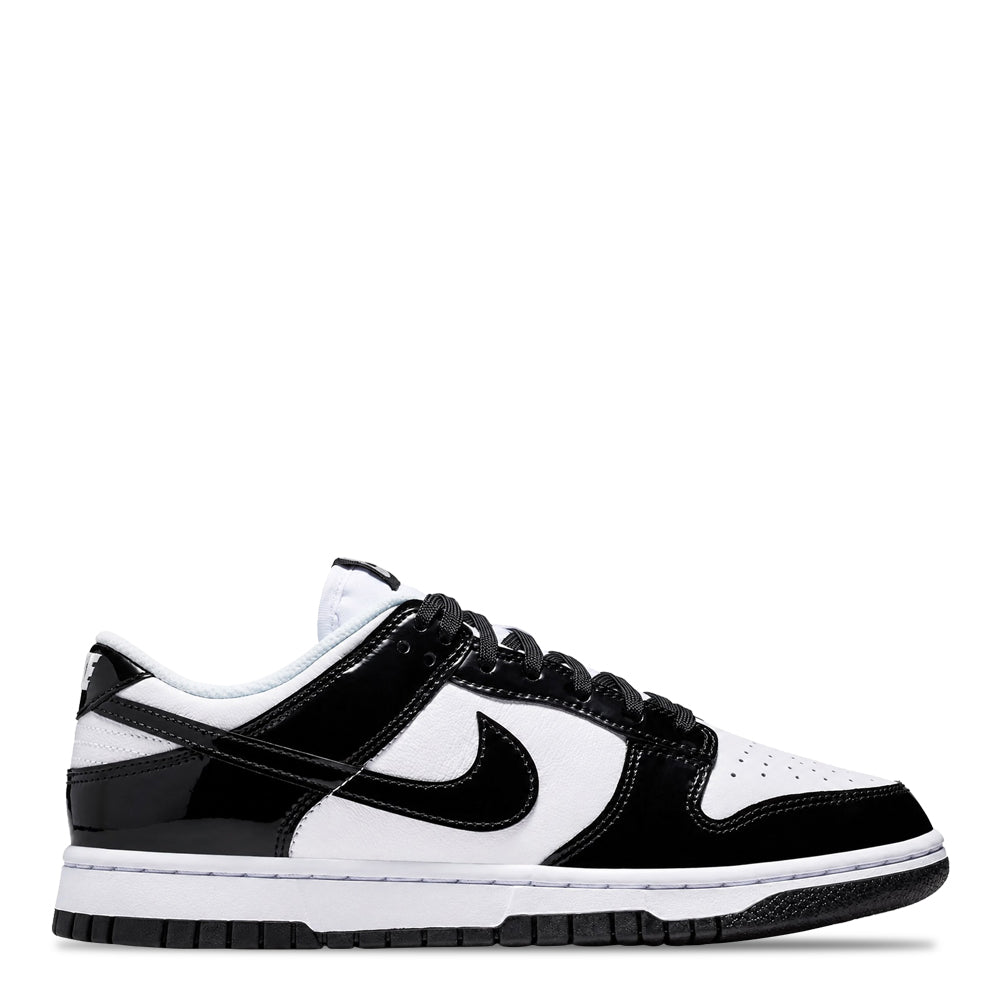 Women's Nike Dunk Low Patent Leather Black/White IV5104-102