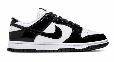 Women's Nike Dunk Low Patent Leather Black/White IV5104-102