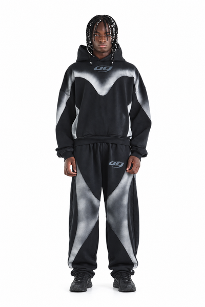 Men's Undergold Act 1 UG Boxy Fit Hoodie Sandblast Black act1ughdy-blk