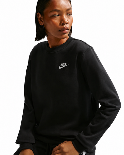 Women's Nike Sportswear Club Fleece Black/White DQ5473-010