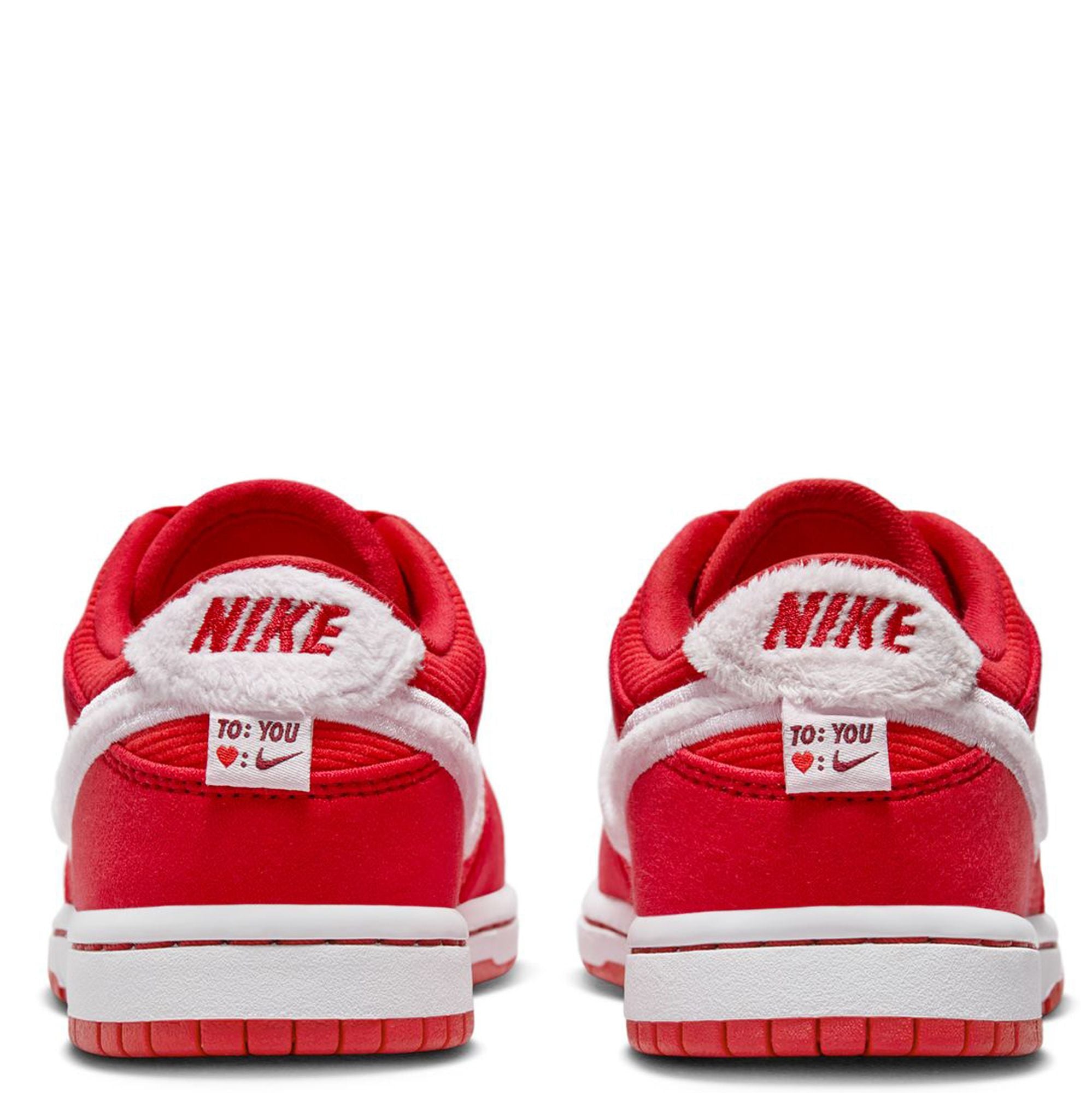 Little Kid's Nike Dunk Low Fire Red/Pink Foam FZ3549-612