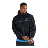 Men's Nike Club Hooded Jacket - Black/White/White