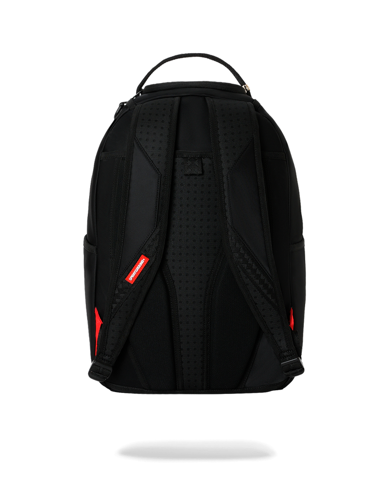 Sprayground Shark Central Blacked Out Embossed Nylon Backpack